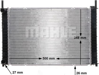 Wilmink Group WG2182566 - Radiatore, Raffreddamento motore autozon.pro