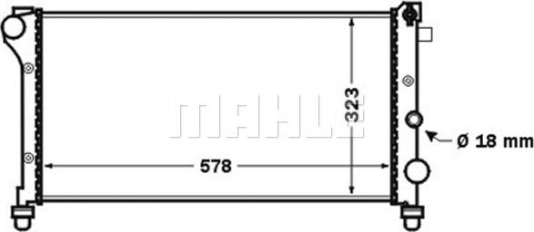 Wilmink Group WG2182645 - Radiatore, Raffreddamento motore autozon.pro