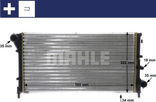 Wilmink Group WG2182645 - Radiatore, Raffreddamento motore autozon.pro