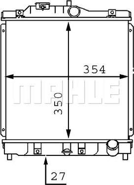 Wilmink Group WG2182892 - Radiatore, Raffreddamento motore autozon.pro