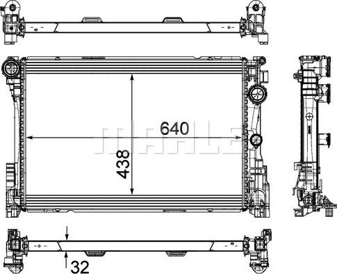 Wilmink Group WG2182818 - Radiatore, Raffreddamento motore autozon.pro