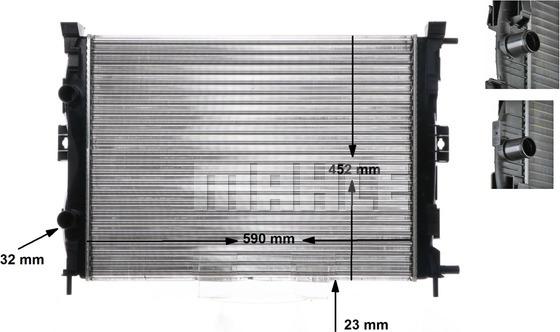 Wilmink Group WG2182823 - Radiatore, Raffreddamento motore autozon.pro