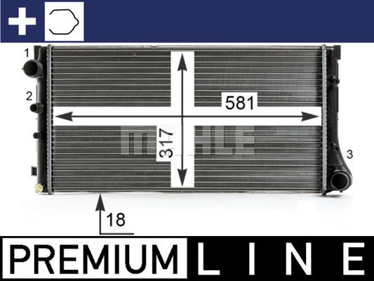 Wilmink Group WG2182318 - Radiatore, Raffreddamento motore autozon.pro