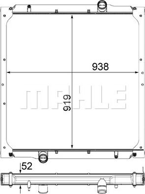 Wilmink Group WG2182261 - Radiatore, Raffreddamento motore autozon.pro