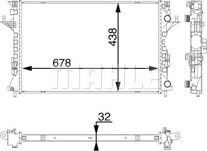 Wilmink Group WG2182274 - Radiatore, Raffreddamento motore autozon.pro