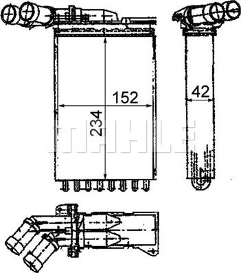 Wilmink Group WG2179986 - Scambiatore calore, Riscaldamento abitacolo autozon.pro