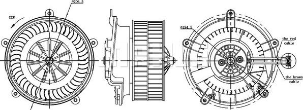 Wilmink Group WG2179809 - Ventilatore abitacolo autozon.pro