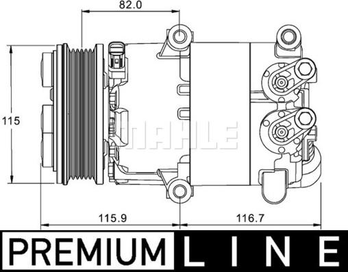 Wilmink Group WG2369673 - Compressore, Climatizzatore autozon.pro