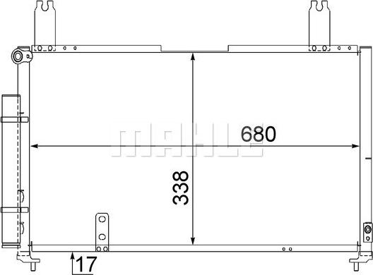 Wilmink Group WG2369047 - Condensatore, Climatizzatore autozon.pro