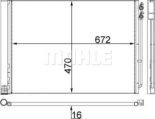 Wilmink Group WG2369050 - Condensatore, Climatizzatore autozon.pro