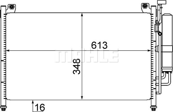 Wilmink Group WG2369081 - Condensatore, Climatizzatore autozon.pro