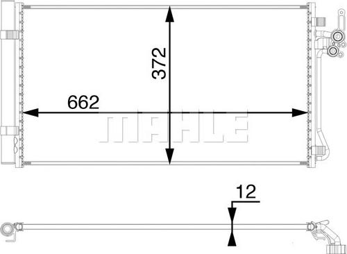 Wilmink Group WG2369105 - Condensatore, Climatizzatore autozon.pro