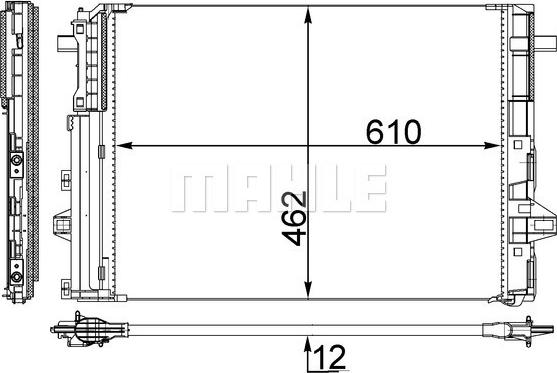 Wilmink Group WG2368946 - Condensatore, Climatizzatore autozon.pro