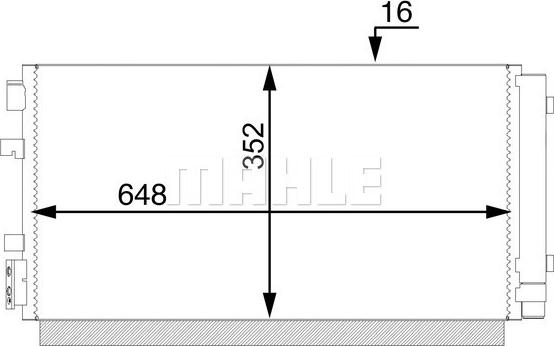 Wilmink Group WG2368941 - Condensatore, Climatizzatore autozon.pro