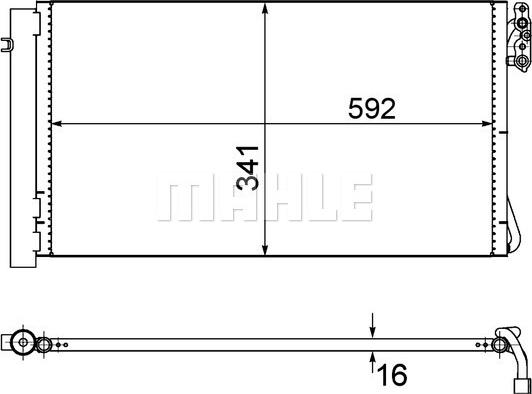 Wilmink Group WG2368919 - Condensatore, Climatizzatore autozon.pro