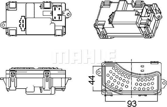 Wilmink Group WG2368528 - Regolatore, Ventitlatore abitacolo autozon.pro