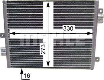 Wilmink Group WG2368851 - Condensatore, Climatizzatore autozon.pro