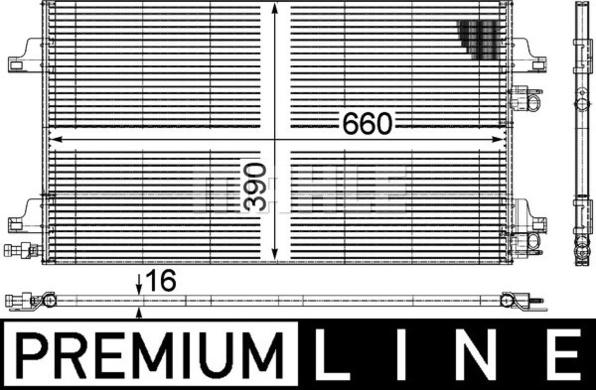 Wilmink Group WG2368867 - Condensatore, Climatizzatore autozon.pro