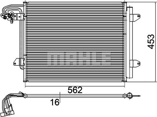 Wilmink Group WG2368820 - Condensatore, Climatizzatore autozon.pro