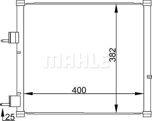 Wilmink Group WG2368711 - Condensatore, Climatizzatore autozon.pro