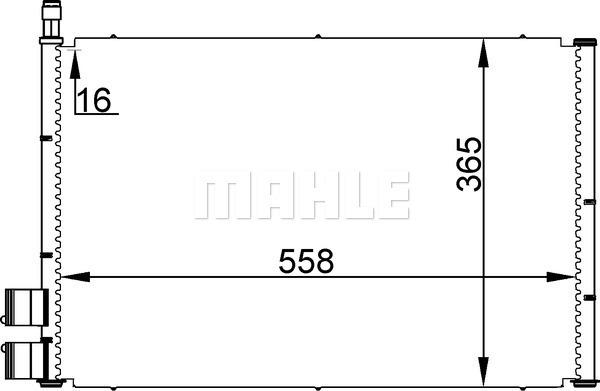 Wilmink Group WG2368788 - Condensatore, Climatizzatore autozon.pro