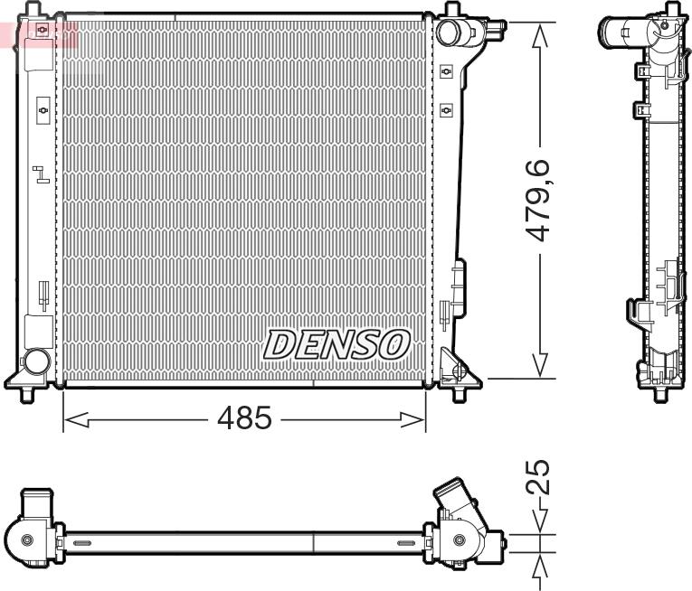 Wilmink Group WG2339247 - Radiatore, Raffreddamento motore autozon.pro