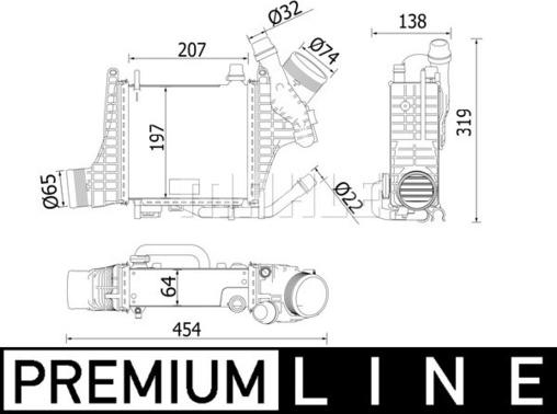 Wilmink Group WG2370962 - Intercooler autozon.pro