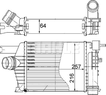 Wilmink Group WG2370923 - Intercooler autozon.pro