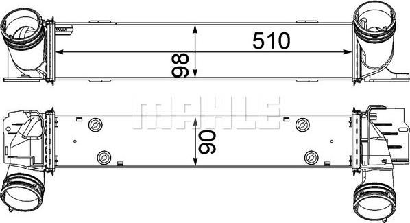 Wilmink Group WG2370596 - Intercooler autozon.pro