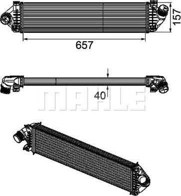 Wilmink Group WG2370649 - Intercooler autozon.pro