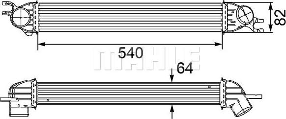 Wilmink Group WG2370643 - Intercooler autozon.pro