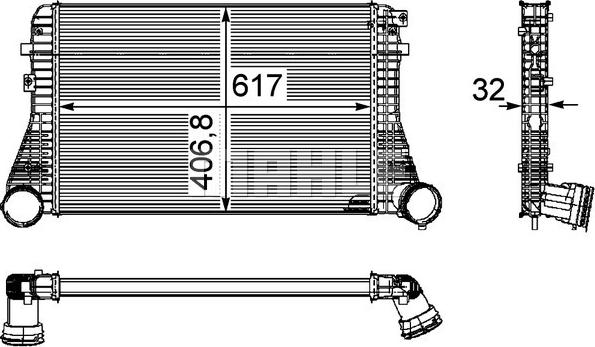 Wilmink Group WG2370614 - Intercooler autozon.pro