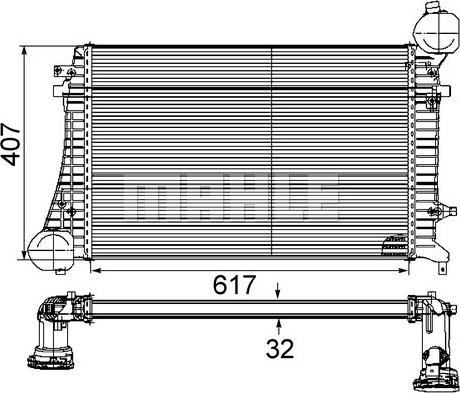 Wilmink Group WG2370616 - Intercooler autozon.pro