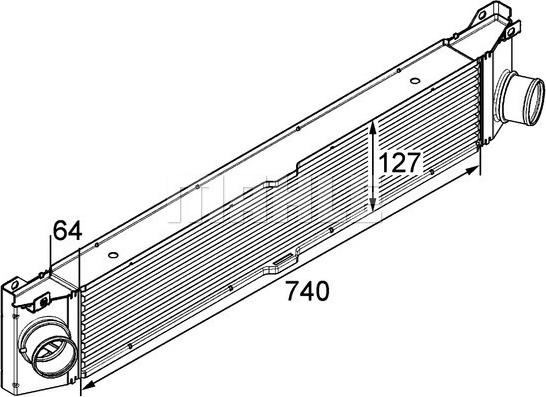 Wilmink Group WG2370610 - Intercooler autozon.pro