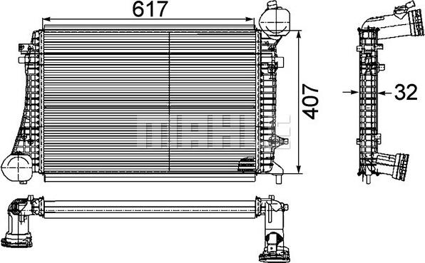 Wilmink Group WG2370618 - Intercooler autozon.pro