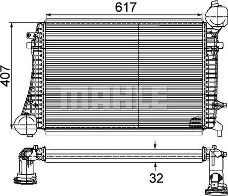 Wilmink Group WG2370620 - Intercooler autozon.pro