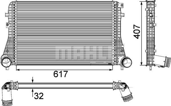 Wilmink Group WG2370671 - Intercooler autozon.pro