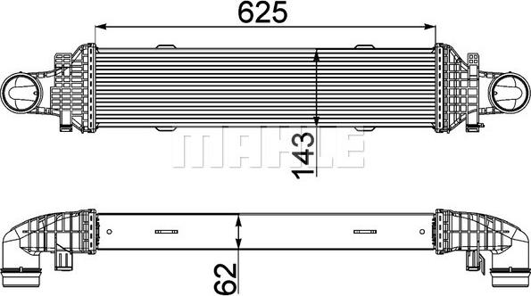 Wilmink Group WG2370800 - Intercooler autozon.pro