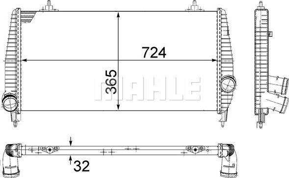 Wilmink Group WG2370740 - Intercooler autozon.pro