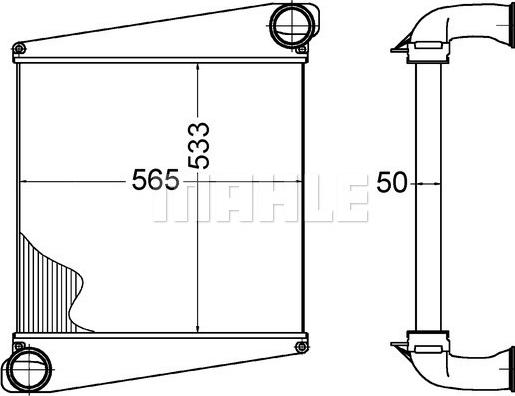 Wilmink Group WG2370747 - Intercooler autozon.pro