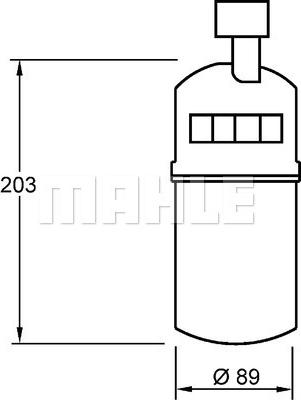 Wilmink Group WG2371268 - Essiccatore, Climatizzatore autozon.pro