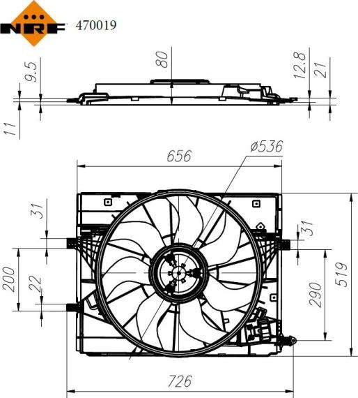 Wilmink Group WG2260919 - Ventola, Raffreddamento motore autozon.pro