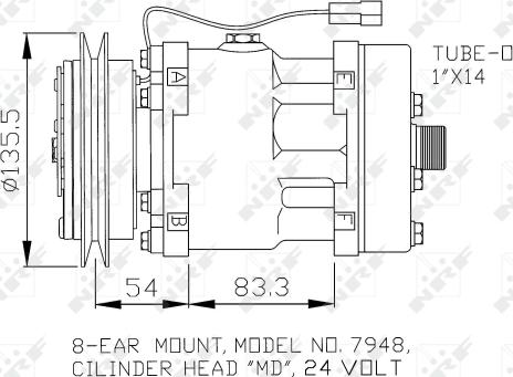 Wilmink Group WG2260547 - Compressore, Climatizzatore autozon.pro