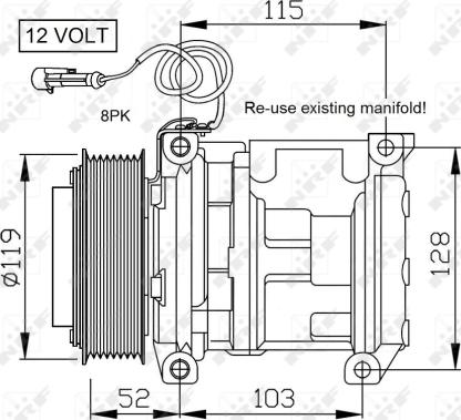 Wilmink Group WG2260586 - Compressore, Climatizzatore autozon.pro