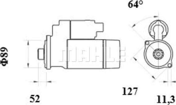 Wilmink Group WG2203444 - Motorino d'avviamento autozon.pro