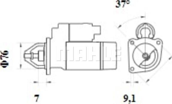 Wilmink Group WG2203418 - Motorino d'avviamento autozon.pro