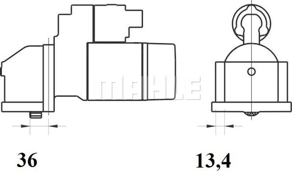 Wilmink Group WG2203413 - Motorino d'avviamento autozon.pro