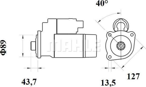 Wilmink Group WG2203438 - Motorino d'avviamento autozon.pro