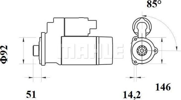 Wilmink Group WG2203432 - Motorino d'avviamento autozon.pro