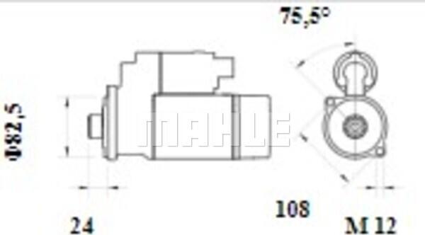 Wilmink Group WG2203422 - Motorino d'avviamento autozon.pro